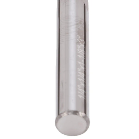 Top Gritty Up Down Spiral Flush Trim Router Bit With 1/4 Inch Shank made from hard tungsten steel for CNC projects.