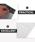 Close-up of Waterproof Self Sealing PE Shipping Bags for Clothing and Shoes, highlighting practical self-sealing feature.