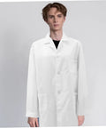 Snug Fit Lab Coat For Men Comfortable Medical Coat For Docs And Students Versatile Lab And Pharmacy Wear Unisex Long Sleeve Coat