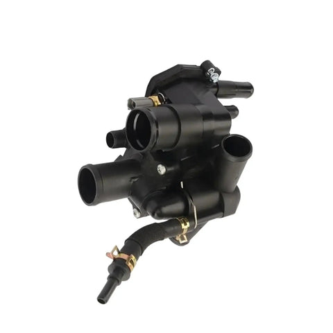 Precision Engine Coolant Thermostat Assembly For Land Rover Range Rover L322 3.6 Tdv8 2006 To 2012, showing connection points and hoses.