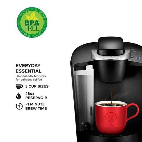 Reusable K Cup Compatible Coffee Pods For Single Serve Machines, BPA Free, Eco Friendly Refill For Classic 1.0 Brews, Brew Coffee Or Tea Hassle Free, Dishwasher Safe, Fits K Classic And K Mini Series, 3 Pack
