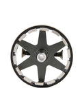 Front view of Short Shaft Brushless Motor KV1500 1900 2300 for 2S 3S RC Planes and Freestyle Drones with aluminum housing