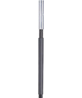 Tent Pole Repair Kit 4 Piece Field Kit For Aluminum Or Fiberglass Poles Includes Heat Activated Sleeves 4 Inch Aluminum Splint And 10 Ft Shock Cord For Quick, Durable Backcountry Or Car Camping Fixes showing heat-activated sleeve.