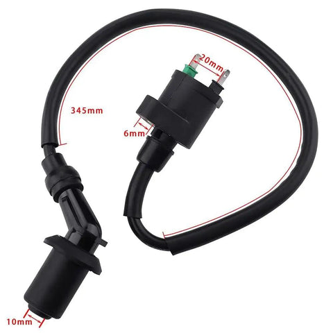 GY6 Racing Ignition Coil SSR125 Spark Plug Wire For 50Cc 110Cc 125Cc 150Cc Mopeds Scooters ATVs and Dirt Bikes