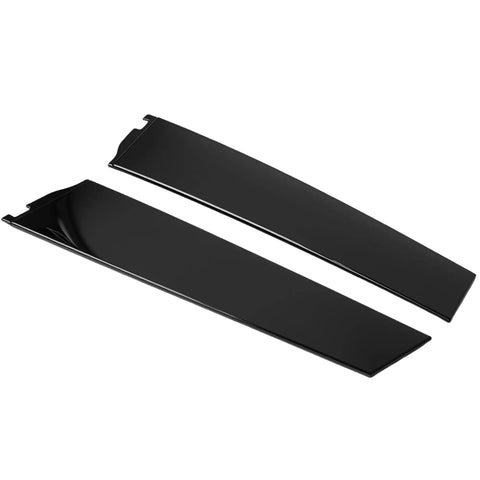 Rear Door Pillar Trim Molding Set For Cadillac Escalade Chevrolet Tahoe GMC Yukon 2015 2016 2017 2018 2019 2020 Window Trim Covers Swap