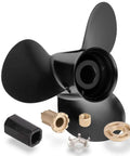 Aluminum Outboard Propeller 13 3 Quarter X 15 Pitch Three Blade Right Hand Rotation With 15 Spline Hub Kits Included