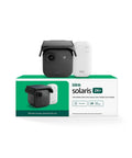 Ditch The Cords Hassle Free Solar Smart Security Camera With True 2K Video Feed And Sync Hub Included, with solar panel design.