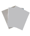 5pc Wet Dry Softback Sanding Sponge Set featuring 4-1/2 by 5-1/2 inch foam blocks for polishing and grinding.