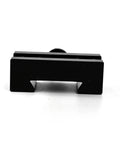 Heavy Duty Quick Change Tool Post Set For Mini Lathe And CNC Lathe, Steel Tool Holder, front view showing black metal structure.