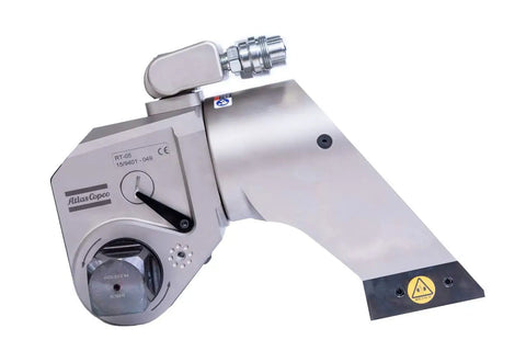 Dead Nuts Accurate Hydraulic Torque Wrench With Square Drive And Multi Axis Hose Swivel 835 To 5590 Ft Lb Range adjustable display