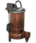 Replacement 1/2 HP Automatic Submersible Sump Pump For Liberty Pumps 287 Tough As Nails heavy-duty build for quick water extraction.