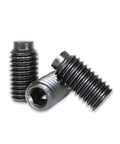 1/4-20 By 1/2 Inch Alloy Half Dog Point Socket Set Screws Coarse Black Oxide Pack Of 10 Durable Hardware Fastener Kit