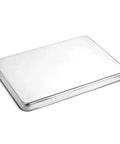 Three Piece Stainless Steel Baking Sheet Set Built Tough For Real Home Chefs Non Toxic And Easy Clean Heavy Duty Cookie Sheets In 9, 12, And 16 Inches Fits Most Ovens And Toaster Ovens For Everyday Baking And Roasting.