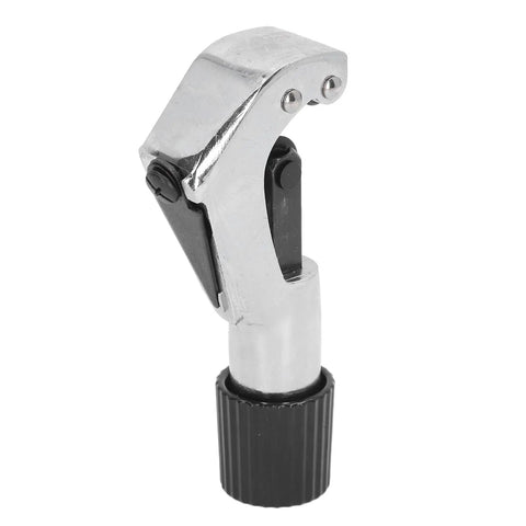 Heavy Duty Wire Stripper Cutter For 4 To 28mm Cables With Transverse Cutting Tool, silver electroplated alloy, close-up view.