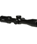 PCP Air Rifle Scope 4 To 12x40 With BDC Reticle 30mm Aluminum Tube Waterproof Fogproof shown from side view