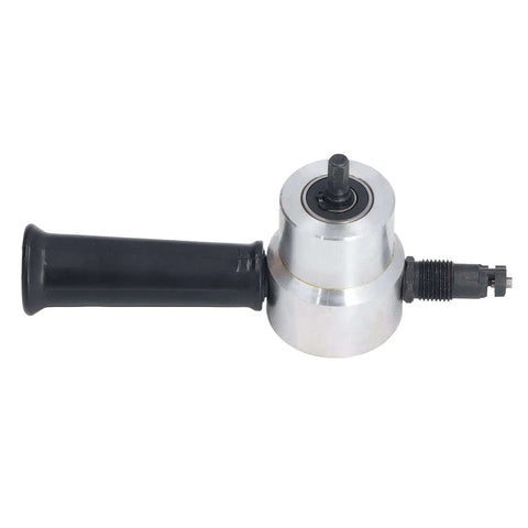 Double Head Sheet Metal Nibbler Cutter Multi Tool for Straight Lines Curves and Arcs High Hardness Drill Attachment