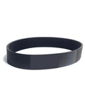 Built Tough Multi Wedge Drive Belt With High Modulus Rubber And Reinforced Cords For Industrial Machinery, black, grooved, durable construction.