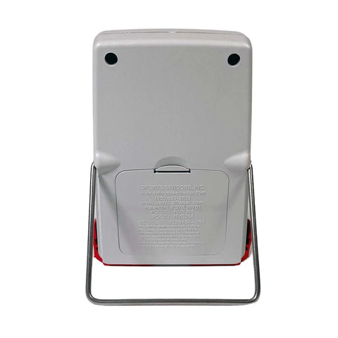 Back view of the Tempo Timer Swing Training Partner For Golf And Baseball Master Your Tempo Boost Swing Speed And Rhythm With Doppler Measurements No Ball Needed More Consistency For Real World Power