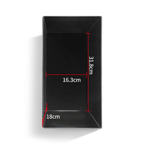 Built Tough 12V 100Ah Lithium Battery Case For LiFePO4 18650 26650 32700 Cells Solar Power Backup Storage Housing with dimensions shown.