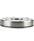Rock Solid Precision XU080120 Slewing Ring And Crossed Roller Bearing 69 X 170 X 30 Mm, side view of gearless design for industrial machinery.