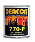 Hot Temp Paste Sealant For Threads And Gaskets, 200 Degree F To 950 Degree F, 1 Pint, metal can with industrial graphic