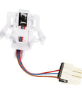 Washer Speed Sensor And Rotor Position Sensor Replacement For Front Load Washers Plug And Play Easy Install With Durable Performance, white plastic sensor with wiring connector