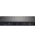 Heavy Hitter Firewall Mini Pc With Six 2 5Gb E Ports And Dual 10G Sfp Connectors rear view showing power ports and cooling vents.