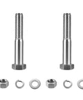 Screws and washers included in Heavy Duty 4 Inch Sliding Gate Rollers Kit With V Track Wheel And V Groove, 2500 Lb Capacity
