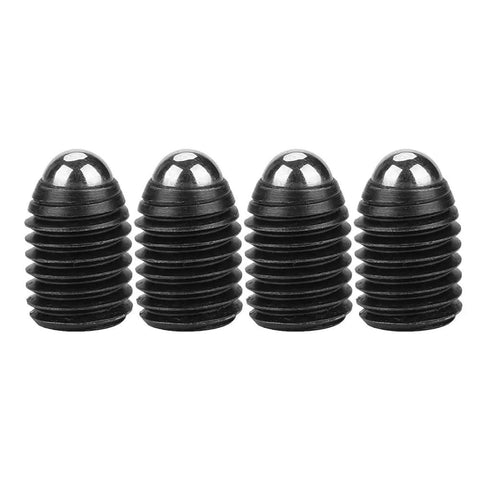 Rock Solid Heavy Duty Ball Plunger Screw Set M12x16 threaded fasteners with hex socket, shown from side view.