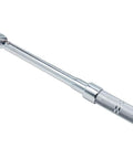 Gearhead-Grade 3/8 Inch Drive Ratcheting Head Micrometer Torque Wrench, 16 To 80 Ft-Lbs, Industrial-Grade Precision Tool