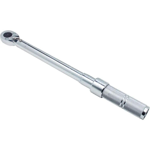 Gearhead-Grade 3/8 Inch Drive Ratcheting Head Micrometer Torque Wrench, 16 To 80 Ft-Lbs, Industrial-Grade Precision Tool