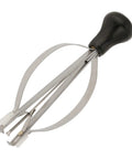 Spring Loaded Watch Hand Puller Tool For Safe Hand Removal with black handle and metal prongs, precision watchmaker gear