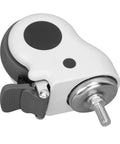 4 Inch Heavy Duty Silent Swivel Caster Wheel With Smooth High Speed Rotation, universal mounting, close-up view