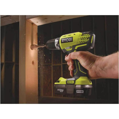 Using a drill from the 31 Piece Drill And Drive Kit For Metal Brick Wood And Plastic With Titanium Drill Bits And Straight Shank Bits All In One Versatile Drilling And Screwing RAKDD31 Pro Grade Set on wood.