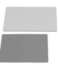 Embossing Mat Set For Die Cutting Machines, Polycarbonate Front Pad And Silicone Emboss Mat, 2-Piece Kit shown horizontally