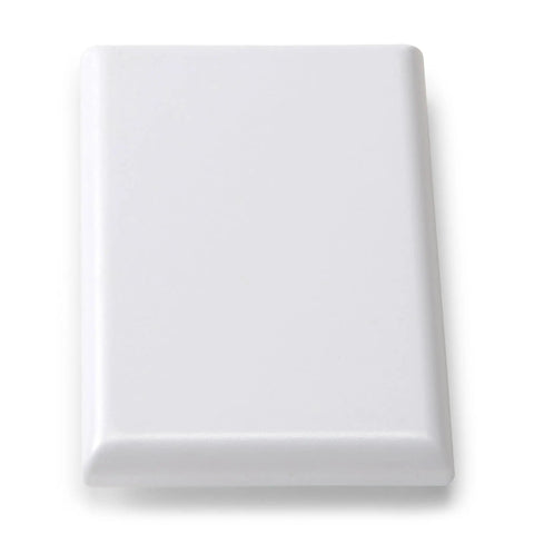 OutSmart Outlet Shield 2 Pack With Paintable Decoy Panels For Unused Outlets shown in white with seamless wall look