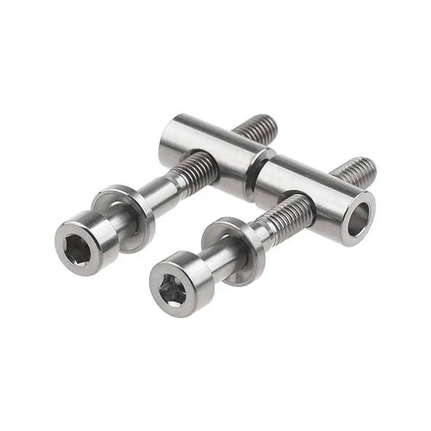 Ultra Light Titanium M5x40mm Bolt Nut Washer Set For Easton EC90 EC70 Zero Seatpost Replacement 6AL4V Grade 5 Lightweight Gear