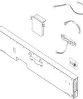 Technical diagram of Panel Assembly With Control LG-AGL75675204 Replacement Part Genuine OEM Quality For LG Electronics TVs And Monitors.