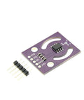 3D Handle Joystick Sensor Module With Absolute Position SPI Interface For Dope Precision Motion Control, Multi Axis Readings, High Resolution 3D Joystick Sensor For Smooth Feedback, One Color on purple PCB with pins