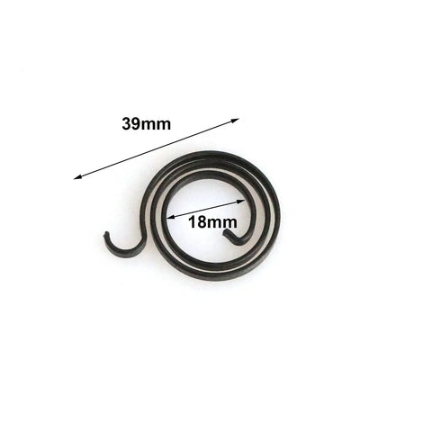 5 Pack Black Torsion Return Springs for Door Handle Replacement - Heavy Duty Interior Door Handle Repair Springs, 39mm length