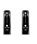 Pair Nylon Locking Rope Tensioner Cleats For Boats And Yachts, Easy To Use Marine Rigging Gear To Keep Sail Lines Taut And Saltwater Ready, Adjustable Cord Clamp Fits Ropes Up To 4mm, Solid Sailboat And Canoe Accessories, black pair
