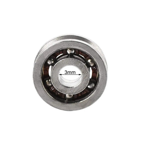 Precision 3X10X3mm Mini Deep V Groove Ball Bearings Forged From Rugged GCr15 Chrome Steel Open Design 3mm inner diameter view