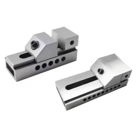 Ultra Accurate Tool Steel Bench Vise for 1.5 to 2 Inch Workpieces with multiple slots and precise construction