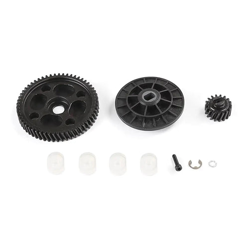 Beefed Up Heavy Duty Helical Gear Kit 57T 17T For 1 To 5 Scale RC Baja with components for Baja 5B 5T 5SC Rovan King Motor HPI ROFUN