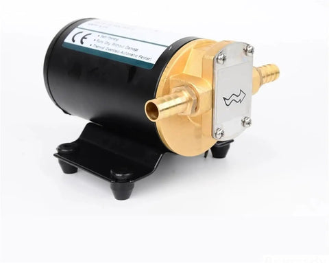 VAWNHIOPG 12V 24V Electric Gear Transfer Pump For Oil Diesel Gasoline Hydraulic Fluid Car Fuel Engine Sewage Effluent High Pressure Liquids