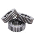 36 Tooth Planetary Gear Set For Motors And Hub Drives, showing three metal gears with nylon steel teeth and 608Z bearing