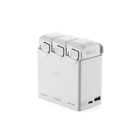 30W USB-C Two-Way Charging Hub For Mini 3 Pro Batteries Fast Charge Remote Controller And Three Batteries In Sequence Portable Power Source And Battery Storage Case For On The Go