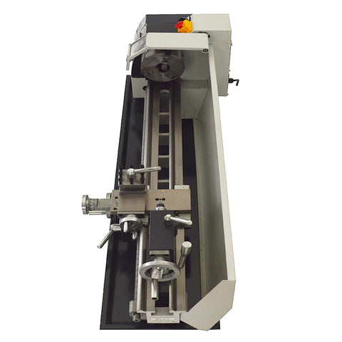 LGXEnzhuo WM210V Mini Metal Lathe 8 Inch Capacity Brushless Motor with precision components for wood and aluminum projects.