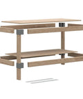 Beefy DIY Workbench Hardware Kit With 24-Inch By 48-Inch Base, 500-Pound Capacity, Easy 90 Degree Cuts, Lumber Not Included