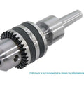 MT2 To JT2 Live Tailstock Drill Chuck Adapter For Milling And Lathes Super Handy Mount For Small Diameter Work